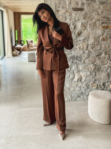 Blazer Mensita - Café