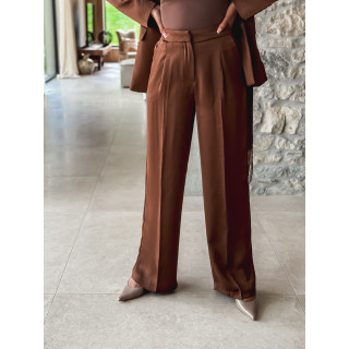 Pantalon mensita - Café