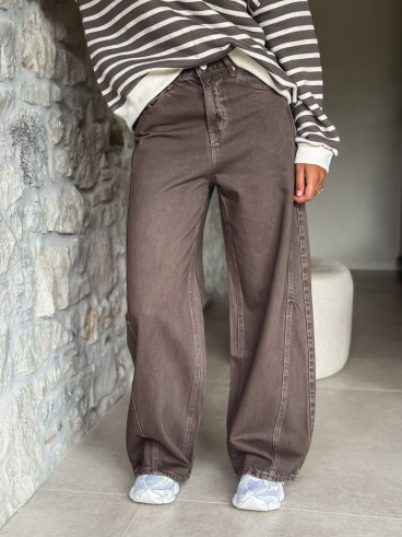 Jeans Naoma - Marron