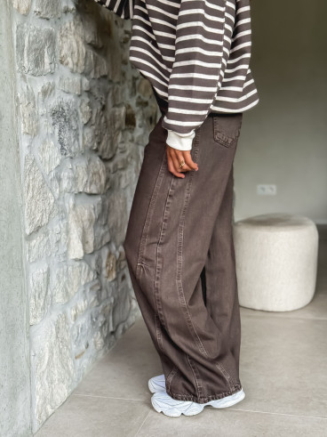 Jeans Naoma - Marron