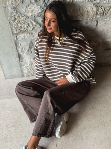 Jeans Naoma - Marron