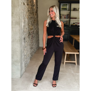 Combinaison pantalon Ludine - Noir