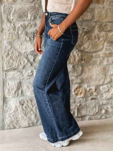 Jeans Lorie - Bleu foncé