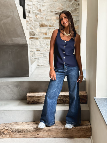 Jeans Lorie - Bleu foncé