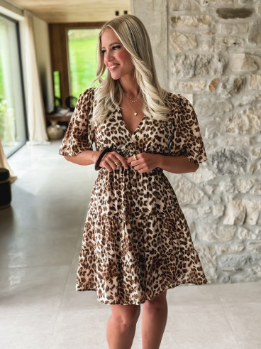 Robe courte léopard - Marion