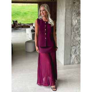 Blouse Eléona - Bordeaux