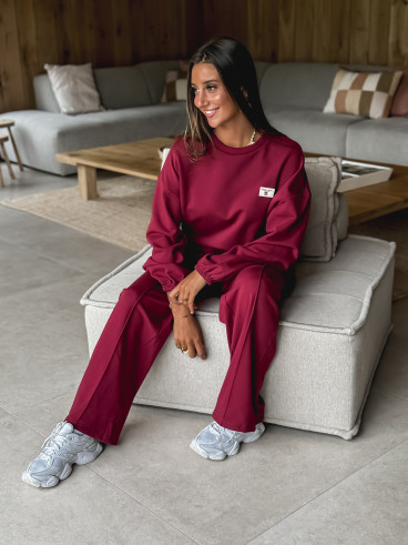 Pantalon Isalia - Bordeaux