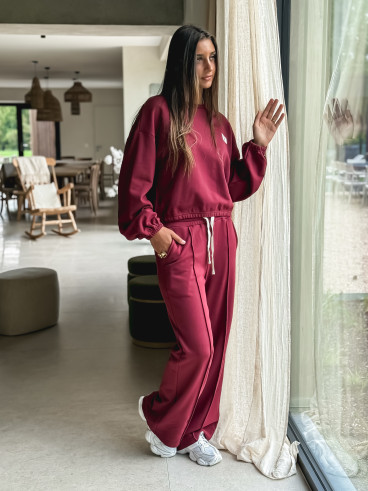 Pantalon Isalia - Bordeaux