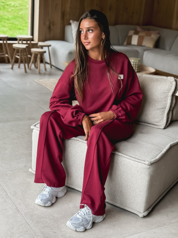 Pull Isalia - Bordeaux