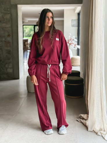 Pull Isalia - Bordeaux