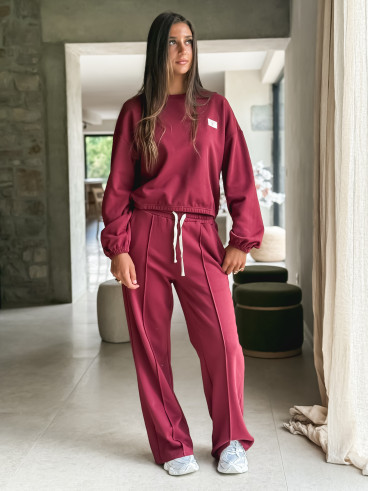 Pull Isalia - Bordeaux
