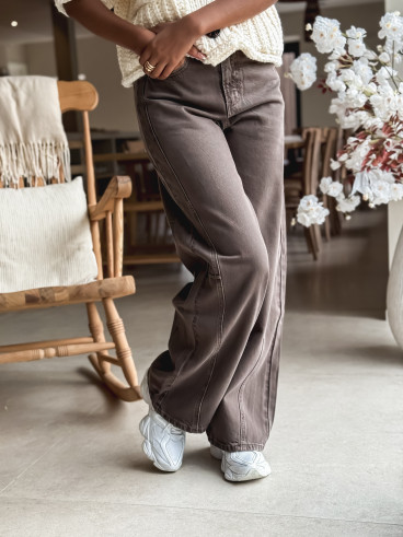 Jeans Naoma - Marron