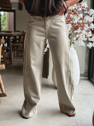 Jeans Naoma - Beige