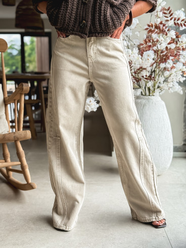 Jeans Naoma - Beige