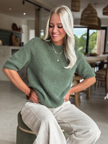 Pull Romana - Vert