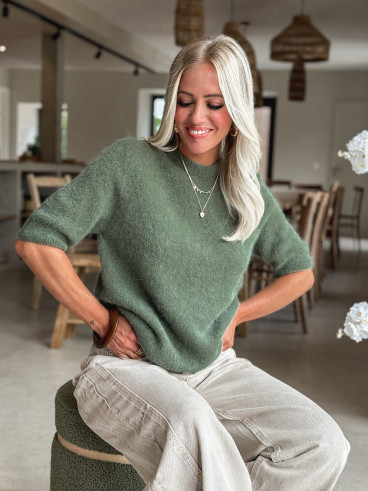 Pull Romana - Vert