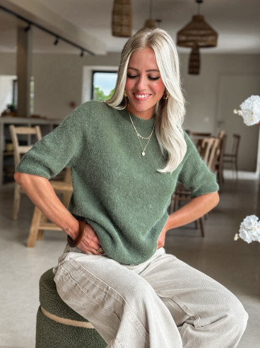 Pull Romana - Vert