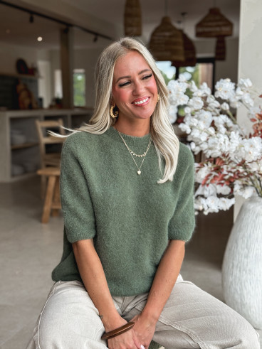 Pull Romana - Vert
