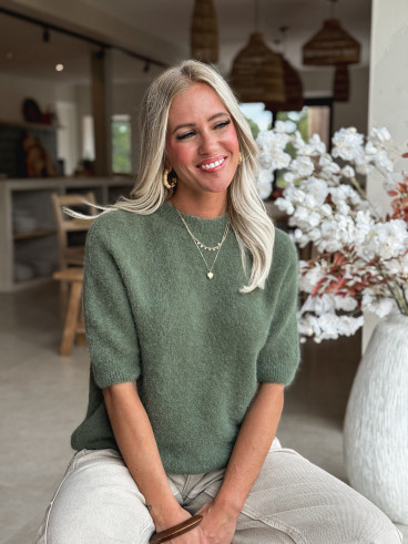 Pull Romana - Vert