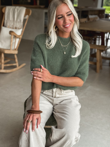 Pull Romana - Vert