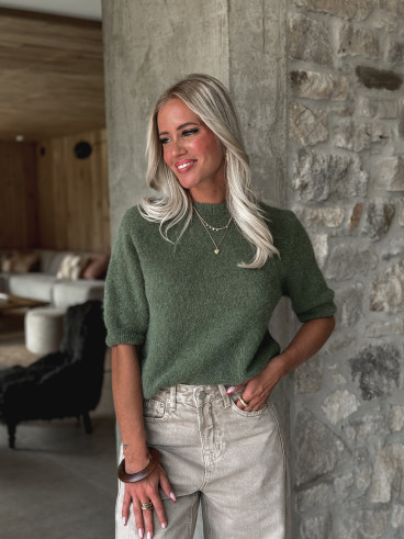 Pull Romana - Vert