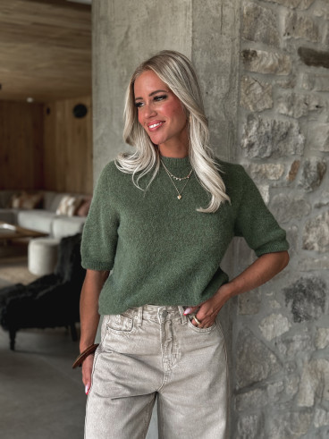 Pull Romana - Vert