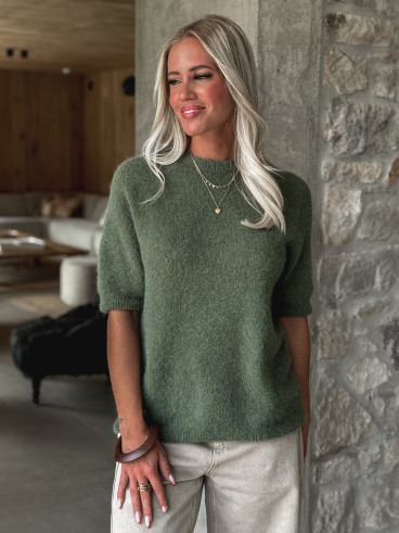 Pull Romana - Vert