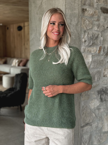 Pull Romana - Vert