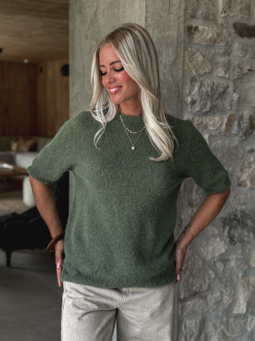 Pull Romana - Vert