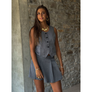 Gilet sans manches Loumia - Gris