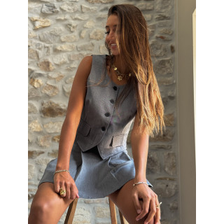 Gilet sans manches Loumia - Gris