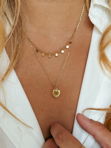 Collier Caelia - Doré