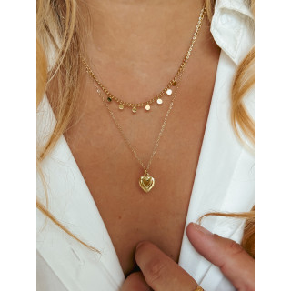 Collier Caelia - Doré
