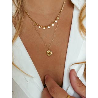 Collier Caelia - Doré