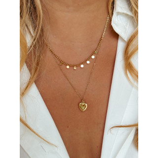 Collier Caelia - Doré