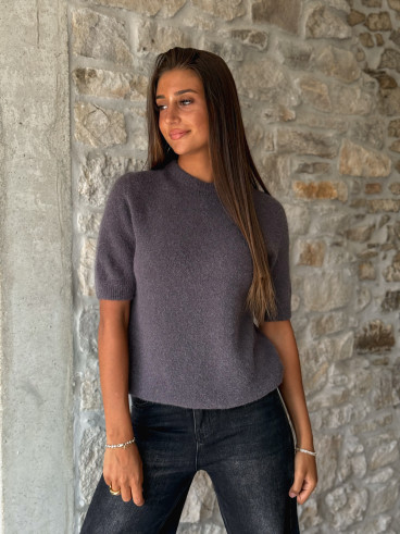 Pull Romana - Gris anthracite