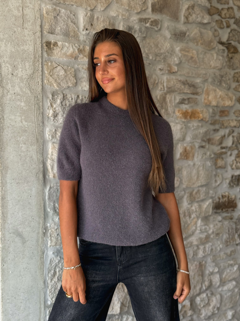 Pull Romana - Gris anthracite