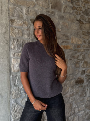 Pull Romana - Gris anthracite