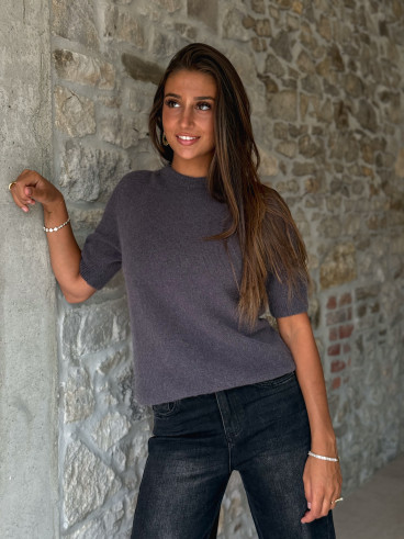 Pull Romana - Gris anthracite