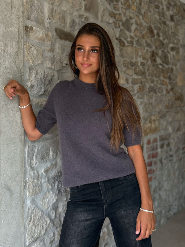 Pull Romana - Gris anthracite