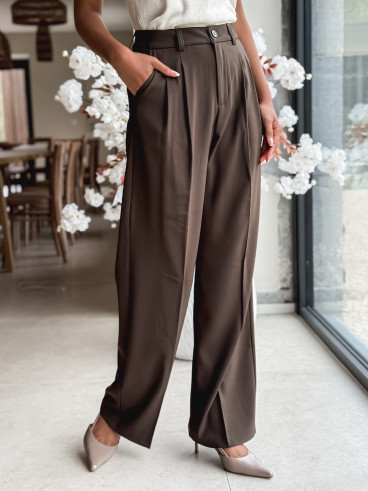 Pantalon Doriana - Marron