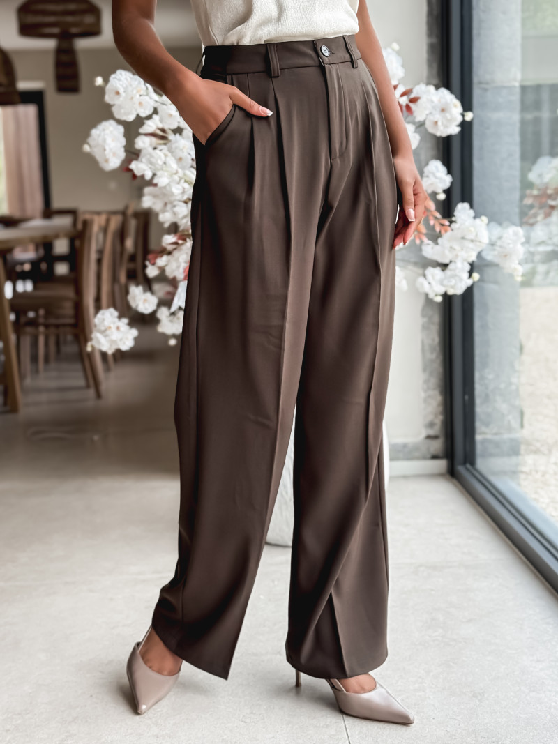 Pantalon Doriana - Marron