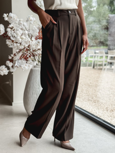 Pantalon Doriana - Marron