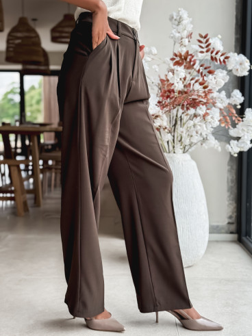Pantalon Doriana - Marron