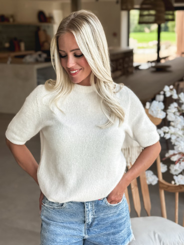 Pull Romana - Ecru