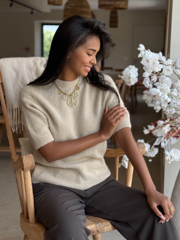 Pull Romana - Beige clair