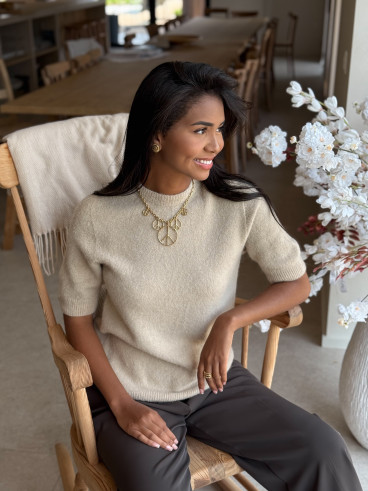 Pull Romana - Beige clair