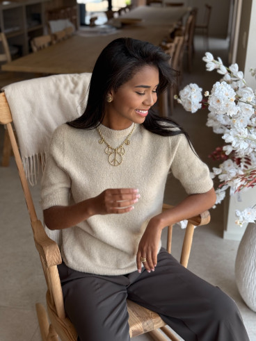 Pull Romana - Beige clair