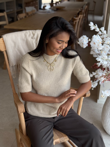 Pull Romana - Beige clair