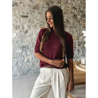 Pull Romana - Bordeaux